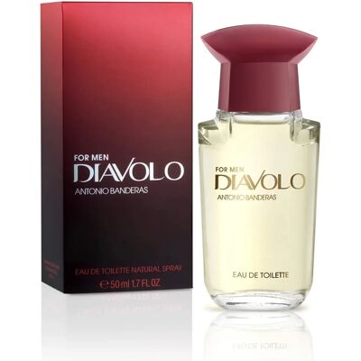 Antonio Banderas Diavolo Eau de Toilette - Herren - 50ml - Würzige, Orientalischer Duft Antonio Banderas Diavolo Eau de Toilette - Herren - 50ml - Würzige, Orientalischer Duft