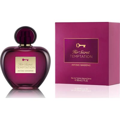Antonio Banderas Her Secret Temptation Eau De Toilette - 80ml Antonio Banderas Her Secret Temptation Eau De Toilette - 80ml