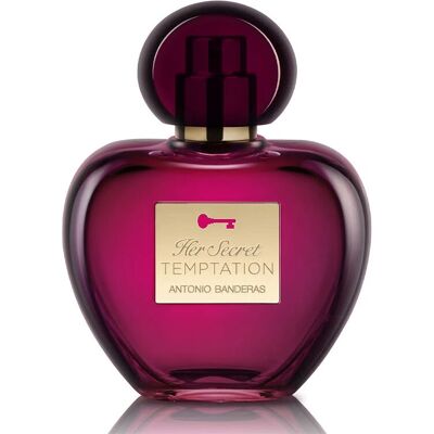 Perfume Antonio Banderas Her Secret Temptation - 50ml EDT para Mulheres Perfume Antonio Banderas Her Secret Temptation - 50ml EDT para Mulheres