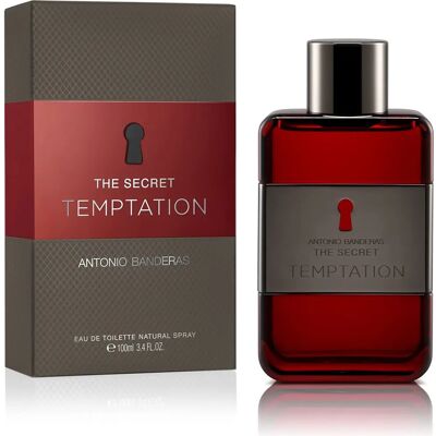 Antonio Banderas La Secrète Tentation Eau de Toilette - Homme 100ml - Publicité Antonio Banderas La Secrète Tentation Eau de Toilette - Homme 100ml - Publicité