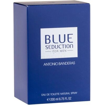 Antonio Banderas Blue Seduction Eau de Toilette - 200ml Spray Antonio Banderas Blue Seduction Eau de Toilette - 200ml Spray