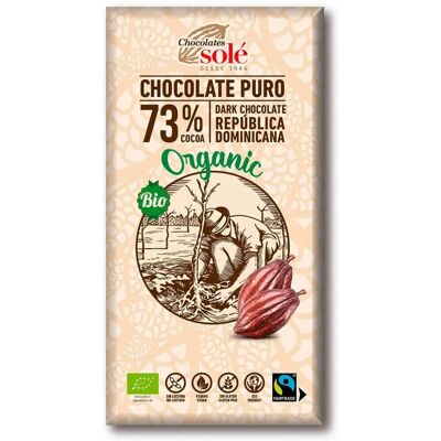 Chocolates Sole Chocolate Negro - Chocolate - 73% cacao Chocolates Sole Chocolate Negro - Chocolate - 73% cacao