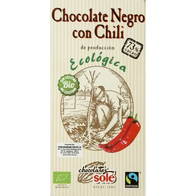 Chocolates Sole Chocolate Oscuro - Chile - 73% - 100g Chocolates Sole Chocolate Oscuro - Chile - 73% - 100g