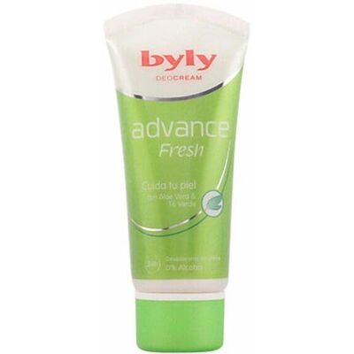 Byly Advance Fresh Crème Déodorante - 50ml - Fraîcheur Durable - Publicité Byly Advance Fresh Crème Déodorante - 50ml - Fraîcheur Durable - Publicité