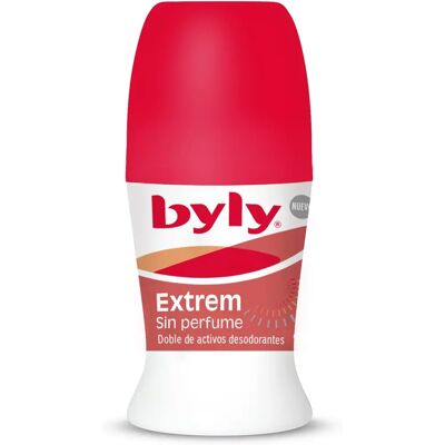 Déodorant roll-on sans parfum Byly Extrem 72h - Déodorant - Publicité Déodorant roll-on sans parfum Byly Extrem 72h - Déodorant - Publicité