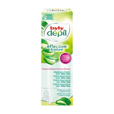 BYLY - Depilatory - Aloe Vera - 100 ml - Haarentfernung Creme BYLY - Depilatory - Aloe Vera - 100 ml - Haarentfernung Creme