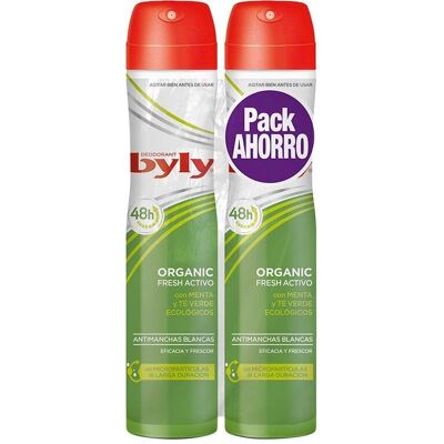Déodorant en Spray Orgnique Extra Fresh Byly - Publicité Déodorant en Spray Orgnique Extra Fresh Byly - Publicité