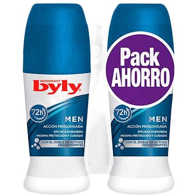 Byly Men Deo Roll-on Set - Deodorant, 2 x 50 ml Byly Men Deo Roll-on Set - Deodorant, 2 x 50 ml