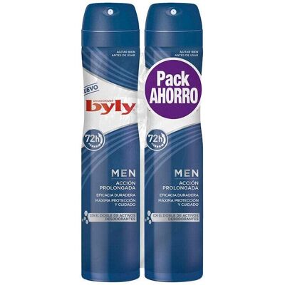 Ensemble de Déodorant Spray pour Hommes Byly - 72h Protection - Publicité Ensemble de Déodorant Spray pour Hommes Byly - 72h Protection - Publicité
