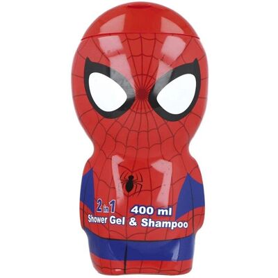 Gel y Champú 2 en 1 Spider-Man Marvel - 400ml Gel y Champú 2 en 1 Spider-Man Marvel - 400ml