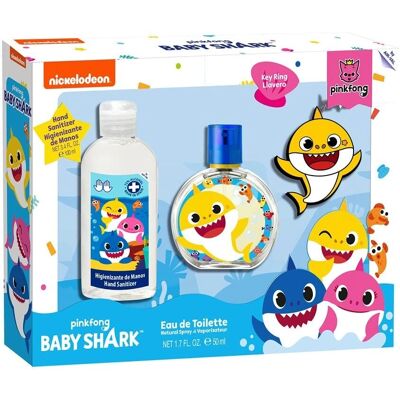 Ensemble Parfum Baby Shark - Eau de Toilette & Gel Douche pour Enfants - Publicité Ensemble Parfum Baby Shark - Eau de Toilette & Gel Douche pour Enfants - Publicité