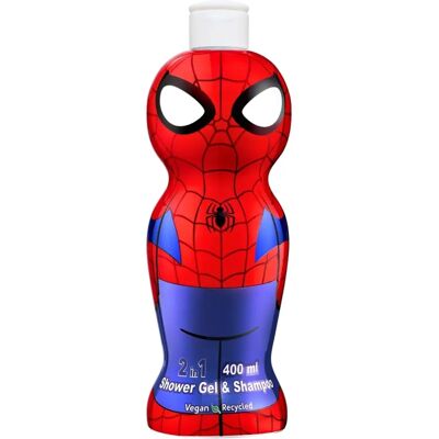 Air-Val Spiderman 400ml Gel et Shampoo 2-en-1 pour enfants - Publicité Air-Val Spiderman 400ml Gel et Shampoo 2-en-1 pour enfants - Publicité