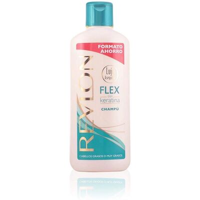 Shampoo Purificante com Queratina Flex Oily - 650ml, Unisex Shampoo Purificante com Queratina Flex Oily - 650ml, Unisex