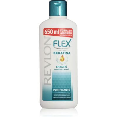 Shampoo Revlon Flex com queratina e óleo - 650ml Shampoo Revlon Flex com queratina e óleo - 650ml