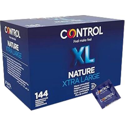 Préservatifs CONTROL XL en latex naturel - Très grand 144 pcs Préservatifs CONTROL XL en latex naturel - Très grand 144 pcs