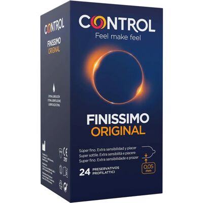 Control Finissimo Original - Ultra Cienkie Prezerwatywy - 24 Sztuki Control Finissimo Original - Ultra Cienkie Prezerwatywy - 24 Sztuki