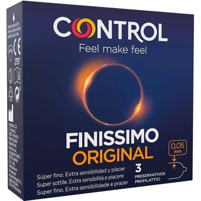 Control Finissimo Kondome - Empfindlichkeit & Sicherheit Control Finissimo Kondome - Empfindlichkeit & Sicherheit