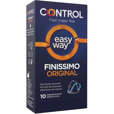 Preservativos Control Finissimo Easy Way - 10 Unidades Preservativos Control Finissimo Easy Way - 10 Unidades