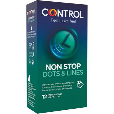 Control Non Stop Prezerwatywy - Opakowanie 12 - Przyjemność & Bezpieczeństwo Control Non Stop Prezerwatywy - Opakowanie 12 - Przyjemność & Bezpieczeństwo