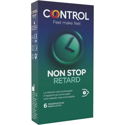 Control Preservativi in Lattice Naturale Ritardanti - Confezione da 6 Control Preservativi in Lattice Naturale Ritardanti - Confezione da 6
