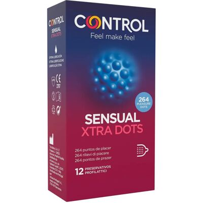 Control Xtra Dots Kondomy - Smyslná Potěšení - Kondom Control Xtra Dots Kondomy - Smyslná Potěšení - Kondom