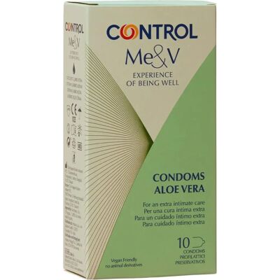 Préservatifs Control Aloe Vera - 54mm, 10 pièces - Publicité Préservatifs Control Aloe Vera - 54mm, 10 pièces - Publicité