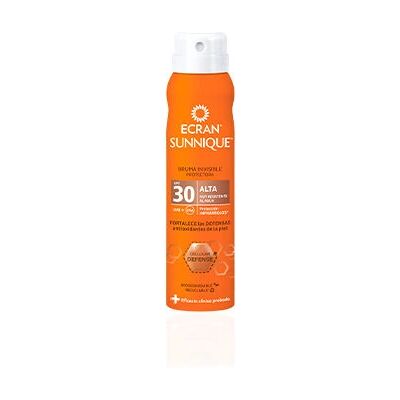 Ecran Sunnique SPF 30 Spray Protection Solaire - 75 ml - Publicité Ecran Sunnique SPF 30 Spray Protection Solaire - 75 ml - Publicité