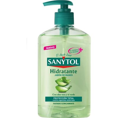 Sanytol Aloe Vera Grüner Tee Feuchtigkeitsspendende Handseife Sanytol Aloe Vera Grüner Tee Feuchtigkeitsspendende Handseife