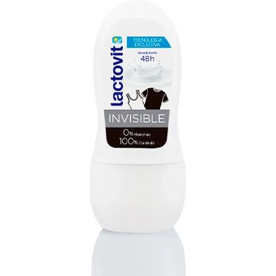 Lactovit Modèle Invisible Anti-Manchas Déodorant Roll-on 50ml - Déodorant - Publicité Lactovit Modèle Invisible Anti-Manchas Déodorant Roll-on 50ml - Déodorant - Publicité