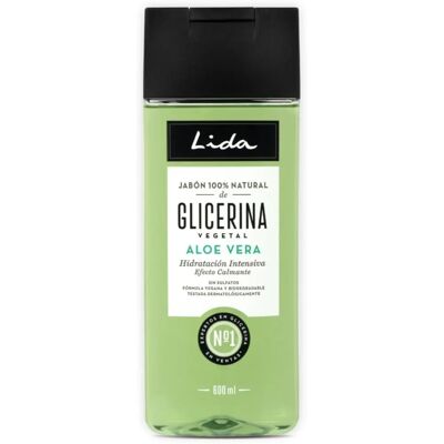 Savon Corporel Naturel à l'Aloe Vera Lida - Gel Liquide pour tous types de peau Savon Corporel Naturel à l'Aloe Vera Lida - Gel Liquide pour tous types de peau