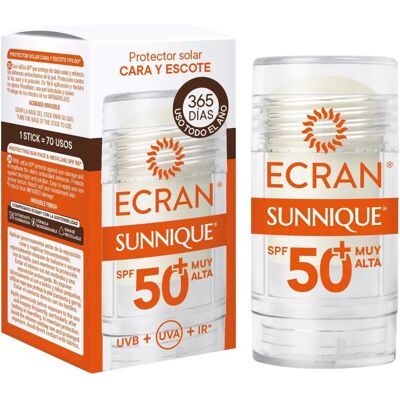Sunnique SPF50+ Gesicht & Dekolleté Stick - Sonnenschutz für alle Hauttypen Sunnique SPF50+ Gesicht & Dekolleté Stick - Sonnenschutz für alle Hauttypen