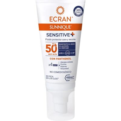Sunnique Sensitive Facial SPF50+ - Crema solare per pelli sensibili Sunnique Sensitive Facial SPF50+ - Crema solare per pelli sensibili