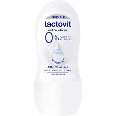 Lactovit Déodorant Roll-On Original 0% 50ml - Publicité Lactovit Déodorant Roll-On Original 0% 50ml - Publicité
