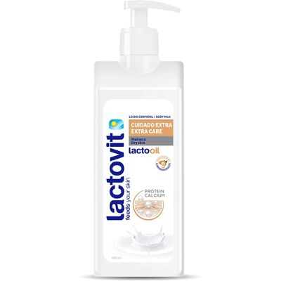 Lactovit LactoOil Körpermilch - Intensive Pflege für Frauen - 400 ml Lactovit LactoOil Körpermilch - Intensive Pflege für Frauen - 400 ml