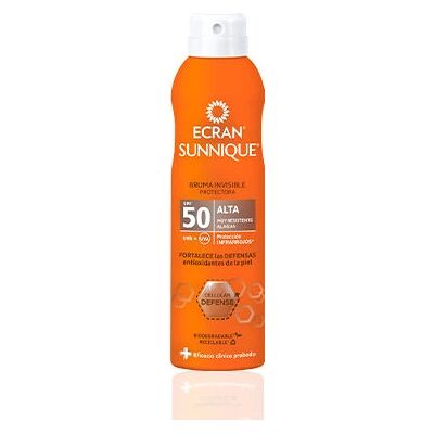 Protetor solar em spray SPF 50 Ecran para rosto e corpo - Unissex 250ml Protetor solar em spray SPF 50 Ecran para rosto e corpo - Unissex 250ml
