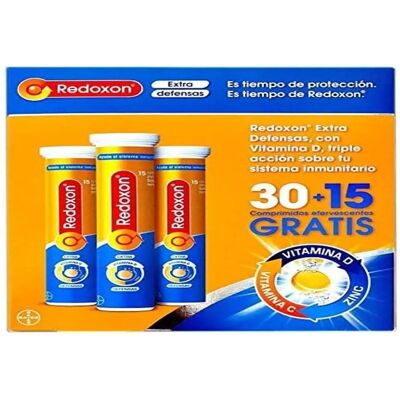 Redoxon Doble Vitamina C Naranja - Defensas Inmunitarias Redoxon Doble Vitamina C Naranja - Defensas Inmunitarias