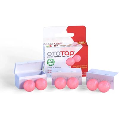 Luda Oto-Tap Tapones de Cera para Oídos - Seguros y Efectivos - 6 Unidades Luda Oto-Tap Tapones de Cera para Oídos - Seguros y Efectivos - 6 Unidades