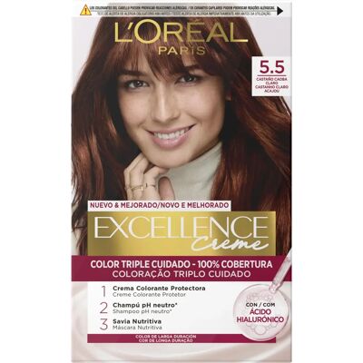 L'Oréal Paris Brun Chocolat Clair Coloration Permanente - Coloration Capillaire - Publicité L'Oréal Paris Brun Chocolat Clair Coloration Permanente - Coloration Capillaire - Publicité