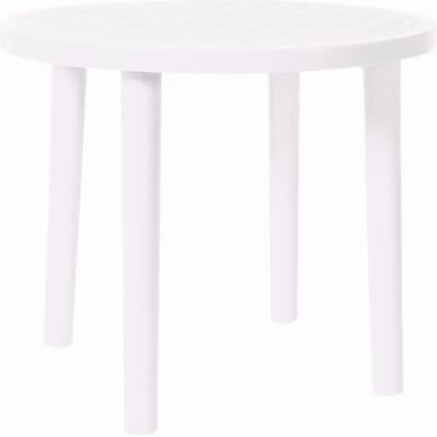Resol Tavolo Rotondo Esterno Bianco Ø86 - Giardino, Terrazza, Balcone Resol Tavolo Rotondo Esterno Bianco Ø86 - Giardino, Terrazza, Balcone