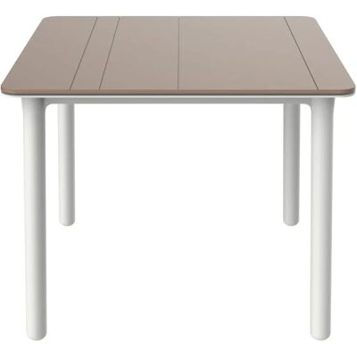 GARBAR NOA Table 90x90 - Carrée Intérieur/Extérieur - Blanc - Publicité GARBAR NOA Table 90x90 - Carrée Intérieur/Extérieur - Blanc - Publicité