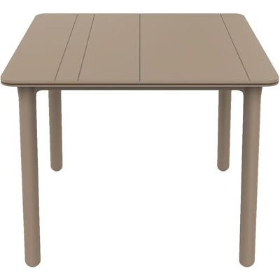 Tavolo Quadrato Garbar Noa - 90x90 - Interno/Esterno - Polipropilene Moderno Tavolo Quadrato Garbar Noa - 90x90 - Interno/Esterno - Polipropilene Moderno