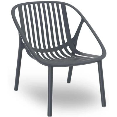 Resol Bini Lounge Silla - Gris - Silla Resol Bini Lounge Silla - Gris - Silla