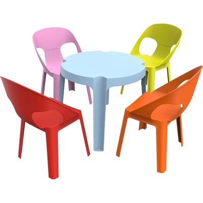 Conjunto de Muebles para Niños Garbar Rita - Azul, Rosa, Rojo, Naranja, Verde Lima - Interior/Exterior Conjunto de Muebles para Niños Garbar Rita - Azul, Rosa, Rojo, Naranja, Verde Lima - Interior/Exterior