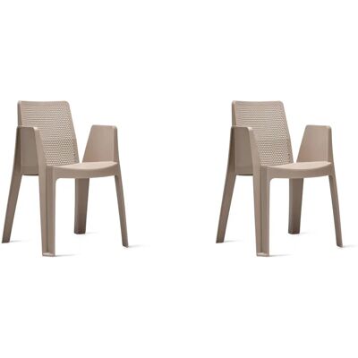 Chaises de Jardin Garbar Play - Légères, Empilables, Protection UV - Publicité Chaises de Jardin Garbar Play - Légères, Empilables, Protection UV - Publicité