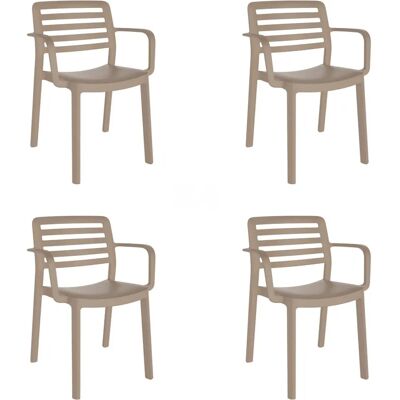 Chaises de jardin Resol Wind - Empilables, résistantes aux UV et modernes - Publicité Chaises de jardin Resol Wind - Empilables, résistantes aux UV et modernes - Publicité