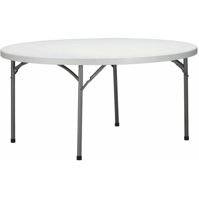 Mesa Redonda Plegable Garbar Beethoven - Interior/Exterior 180cm Gris Mesa Redonda Plegable Garbar Beethoven - Interior/Exterior 180cm Gris