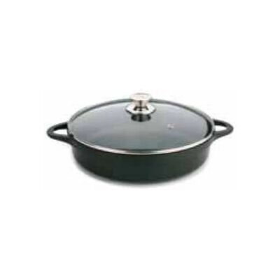 Valira 4134/25 Cazuela de aluminio negro de 20cm Valira 4134/25 Cazuela de aluminio negro de 20cm