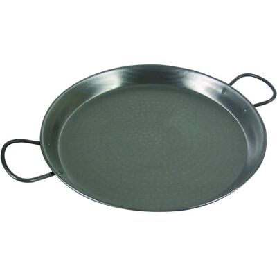 Poêle à Paella en Acier Poli Vaello Campos - 40cm pour 5-9 Personnes - Publicité Poêle à Paella en Acier Poli Vaello Campos - 40cm pour 5-9 Personnes - Publicité