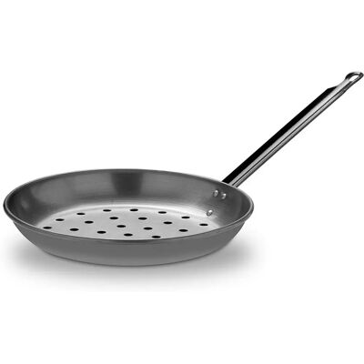 Vaello Chestnut Pan - 28cm - Polished Steel - Chestnut Roaster Vaello Chestnut Pan - 28cm - Polished Steel - Chestnut Roaster