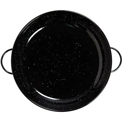 Poêle Vaello Profonde - Acier Émaillé Noir - Ø 34 cm - Poêle Poêle Vaello Profonde - Acier Émaillé Noir - Ø 34 cm - Poêle